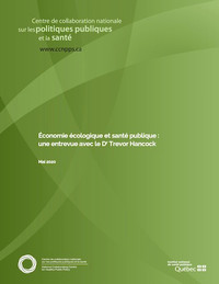 Économie écologique et santé publique : une entrevue avec ... Image 1