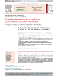 Education thérapeutique du patient au cours de la ... Image 1