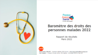 Baromètre des droits des personnes malades 2022 Image 1