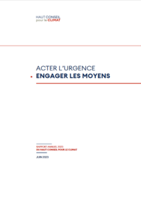 Rapport annuel 2023 – « Acter l’urgence, engager les moyens  ... Image 1