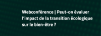 Webconférence | Peut-on évaluer l’impact de la transition ... Image 1