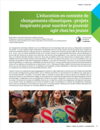 L’éducation en contexte de changements climatiques : projets ... Image 1