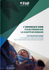 Face à l’urgence d’agir pour préserver la santé de demain, ... Image 1