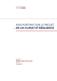 Avis portant sur le projet de loi climat et résilience Image 1
