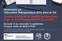 Webinaire sur l’Éducation Thérapeutique dans le trouble de ... Image 1