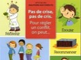 Affiche des solutions aux conflits