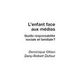L'enfant face aux médias