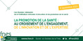 Assises de la Fnes · La promotion de la santé : au croisement de l’engagement, de l’innovation et de l’expertise · 8 septembre 2022