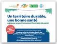 Webinaires : Un territoire durable, une bonne santé - Agir pour un environnement favorable à la santé